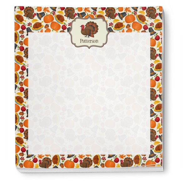 Traditional Thanksgiving Notepad - Apvl