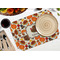 Traditional Thanksgiving Octagon Placemat - Single front (LIFESTYLE) Flatlay