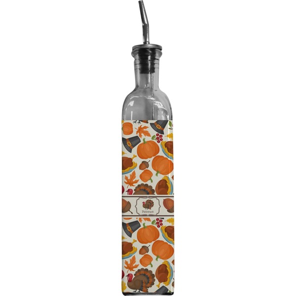 Custom Traditional Thanksgiving Oil Dispenser Bottle (Personalized)