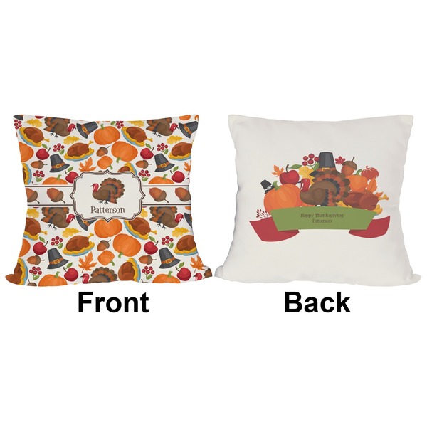 Traditional Thanksgiving Outdoor Pillow - 20x20