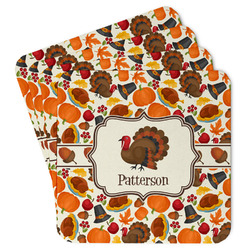 Traditional Thanksgiving Paper Coasters (Personalized)