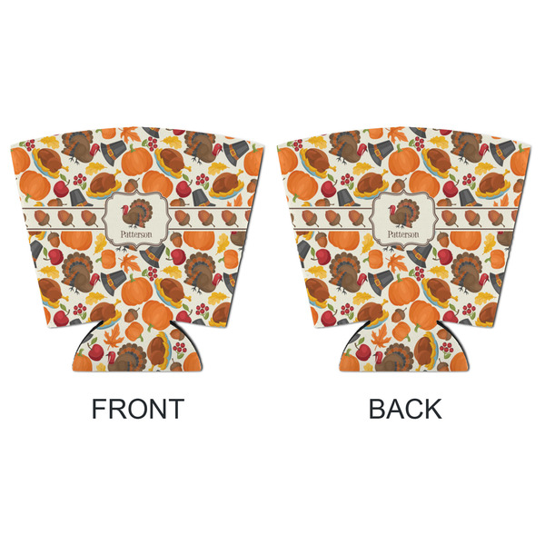 Traditional Thanksgiving Party Cup Sleeves - with bottom - APPROVAL