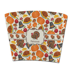 Traditional Thanksgiving Party Cup Sleeve - without bottom (Personalized)