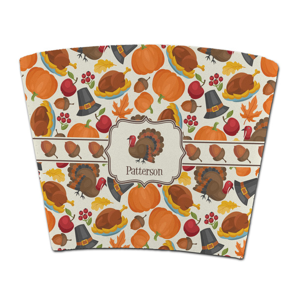 Custom Traditional Thanksgiving Party Cup Sleeve - without bottom (Personalized)
