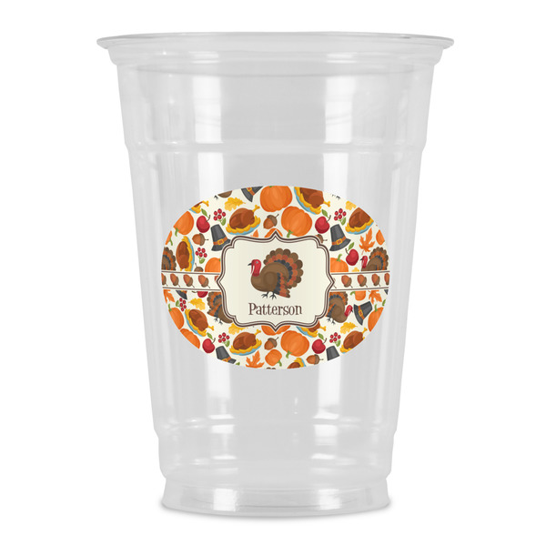 Custom Traditional Thanksgiving Party Cups - 16oz (Personalized)
