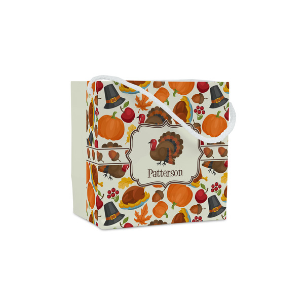 Custom Traditional Thanksgiving Party Favor Gift Bags (Personalized)