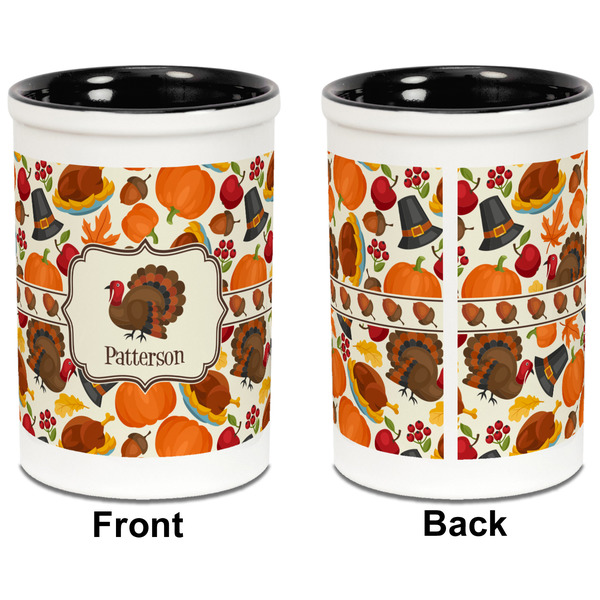Traditional Thanksgiving Pencil Holder - Black - approval