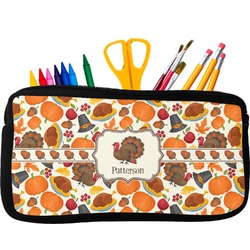 Traditional Thanksgiving Neoprene Pencil Case (Personalized)