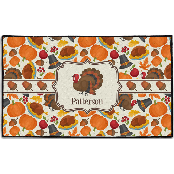 Custom Traditional Thanksgiving Door Mat - 60"x36" (Personalized)