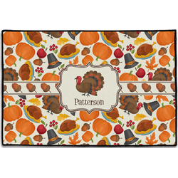 Traditional Thanksgiving Door Mat - 36"x24" (Personalized)