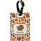 Traditional Thanksgiving Plastic Luggage Tag - Rectangular w/ Name or Text