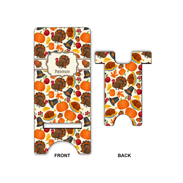 Traditional Thanksgiving Phone Stand - Front & Back