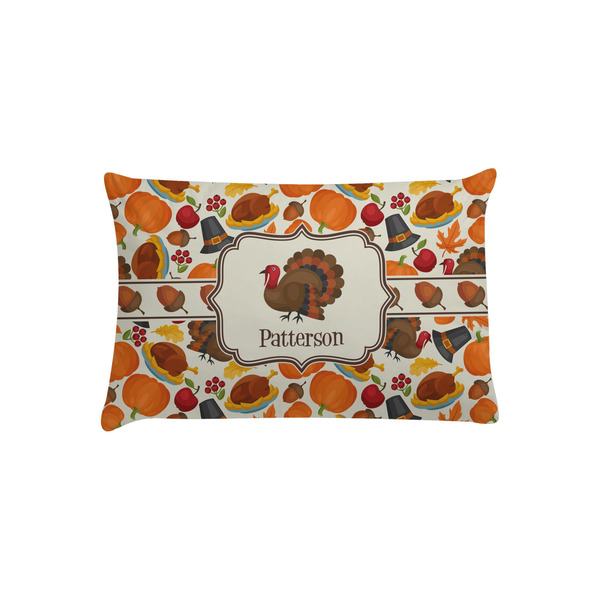 Custom Traditional Thanksgiving Pillow Case - Toddler (Personalized)
