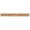 Traditional Thanksgiving Plastic Ruler - 12" - FRONT