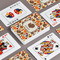Traditional Thanksgiving Playing Cards - Front & Back View