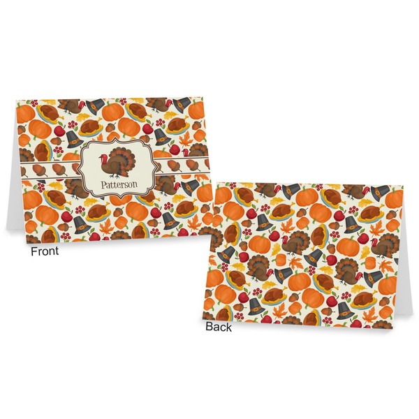 Traditional Thanksgiving Postcard - Front and Back