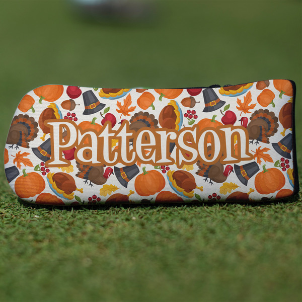 Custom Traditional Thanksgiving Blade Putter Cover (Personalized)