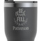 Traditional Thanksgiving RTIC Tumbler - Black - Close Up