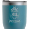 Traditional Thanksgiving RTIC Tumbler - Dark Teal - Close Up