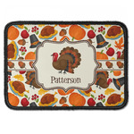 Traditional Thanksgiving Iron On Rectangle Patch w/ Name or Text