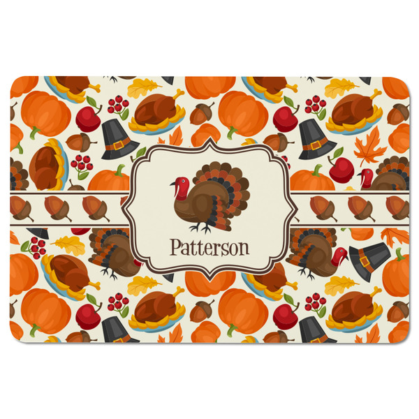 Traditional Thanksgiving Rectangular Fridge Magnet - FRONT