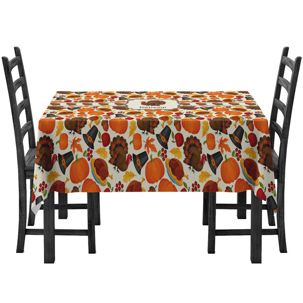 Custom Traditional Thanksgiving Tablecloth (Personalized)