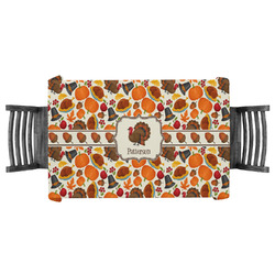 Traditional Thanksgiving Tablecloth - 58"x58" (Personalized)