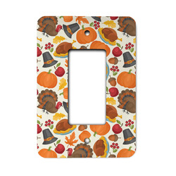 Traditional Thanksgiving Rocker Style Light Switch Cover (Personalized)