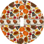 Traditional Thanksgiving Round Light Switch Cover