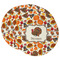 Traditional Thanksgiving Round Paper Coaster - Main
