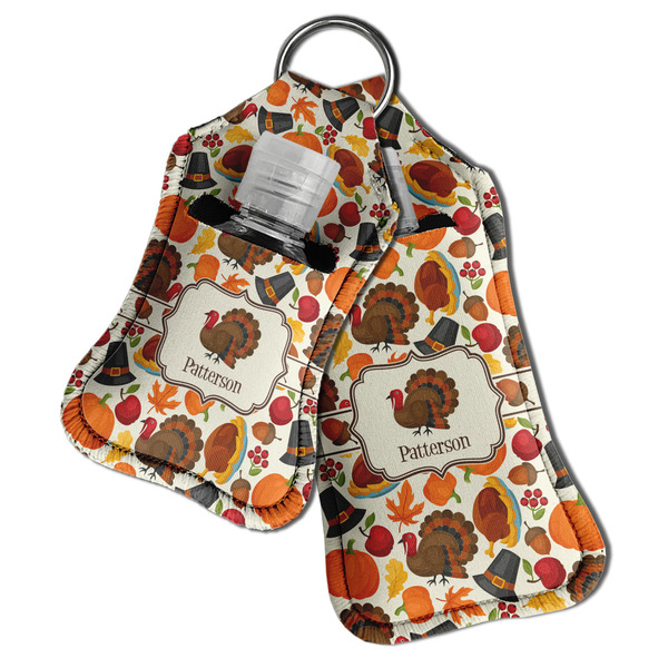 Traditional Thanksgiving Sanitizer Holder Keychain - Both in Case (PARENT)