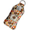 Traditional Thanksgiving Sanitizer Holder Keychain - Large in Case