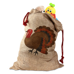 Traditional Thanksgiving Santa Sack