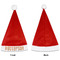 Traditional Thanksgiving Santa Hats - Front and Back (Single Print) APPROVAL
