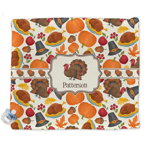 Custom Traditional Thanksgiving Security Blanket (Personalized)
