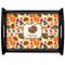 Traditional Thanksgiving Black Wooden Tray - Large (Personalized)