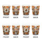 Traditional Thanksgiving Shot Glass - White - Set of 4 - APPROVAL
