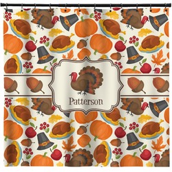 Traditional Thanksgiving Shower Curtain - Custom Size (Personalized)