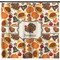 Traditional Thanksgiving Shower Curtain (Personalized) (Non-Approval)