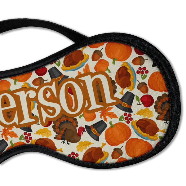 Traditional Thanksgiving Sleeping Eye Mask - DETAIL Large