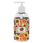 Traditional Thanksgiving Plastic Soap / Lotion Dispenser (8 oz - Small - White) (Personalized)