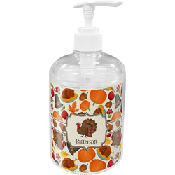 Traditional Thanksgiving Acrylic Soap & Lotion Bottle (Personalized)