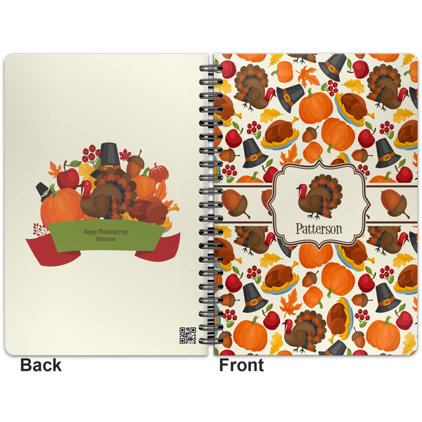 Traditional Thanksgiving Spiral Journal 7 x 10 - Apvl
