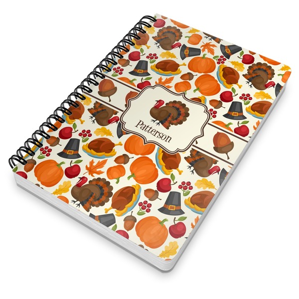 Traditional Thanksgiving Spiral Journal 7 x 10 - Main