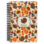 Traditional Thanksgiving Spiral Notebook (Personalized)