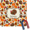 Traditional Thanksgiving Square Fridge Magnet (Personalized)