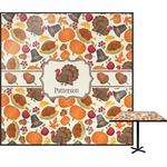 Traditional Thanksgiving Square Table Top - 30" (Personalized)