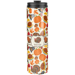 Traditional Thanksgiving Stainless Steel Skinny Tumbler - 20 oz (Personalized)