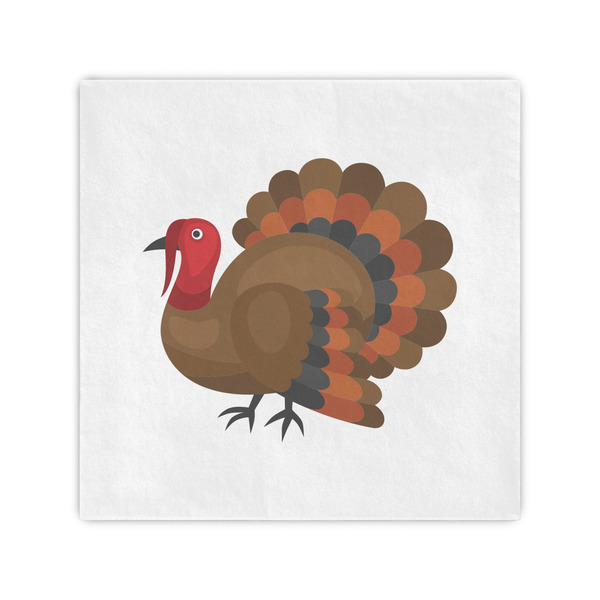 Custom Traditional Thanksgiving Standard Cocktail Napkins