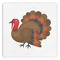 Traditional Thanksgiving Paper Dinner Napkin - Front View